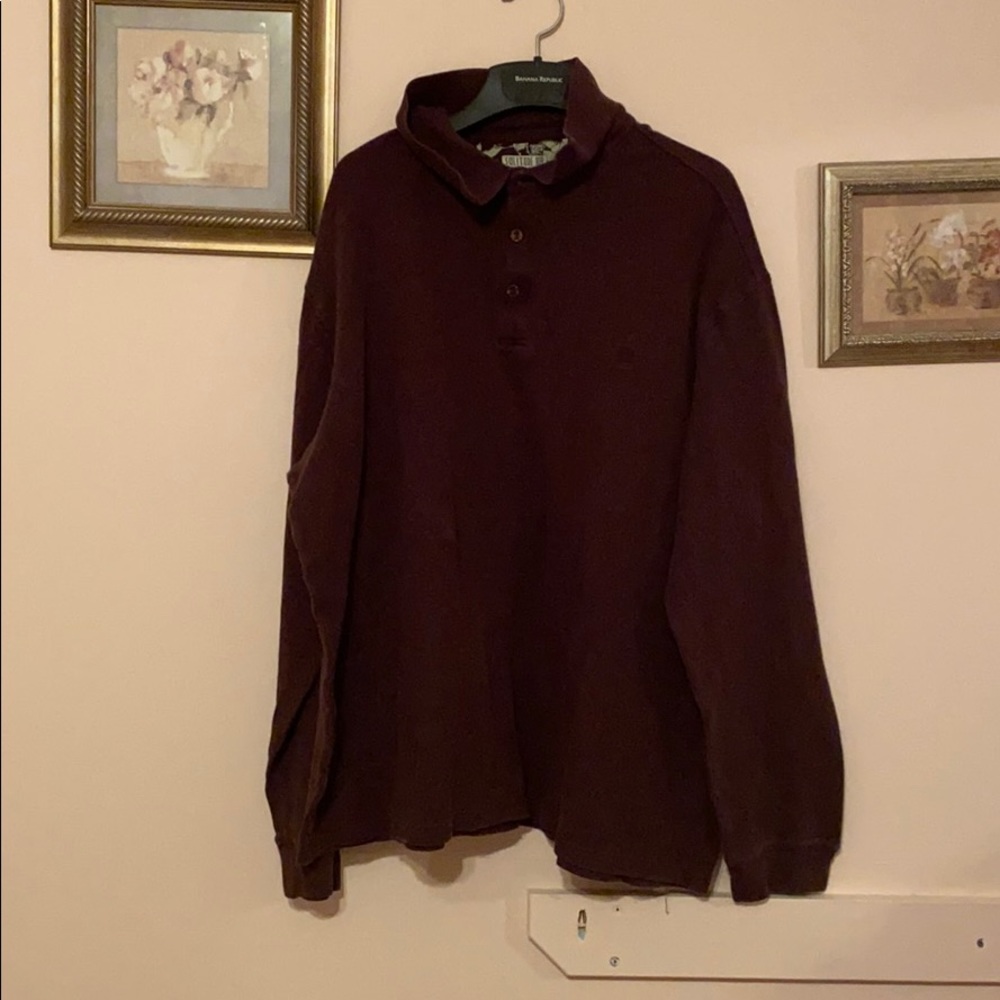 brown solitude tropical sweater